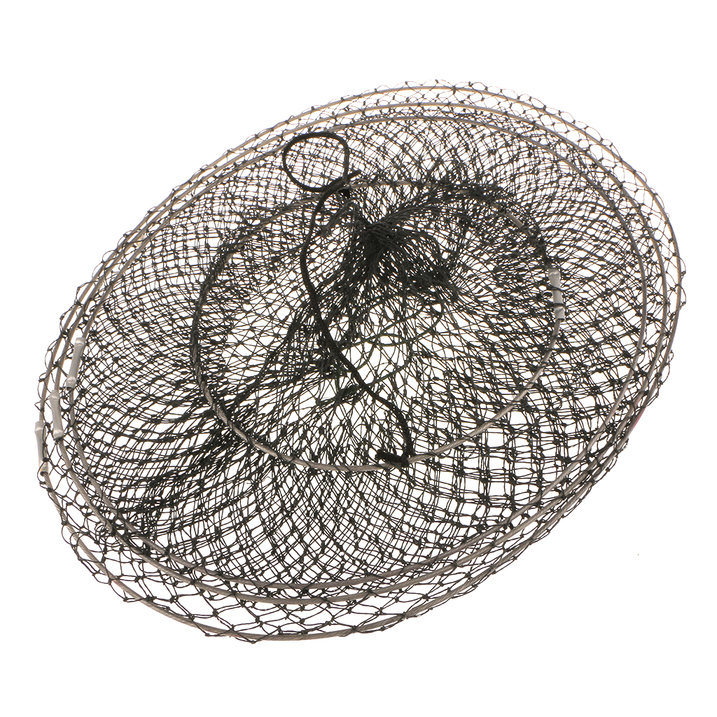 Collapsible Fishing Gear Fishing Keep Net Lobster Crab Fish Shrimp Crayfish Trap Cage