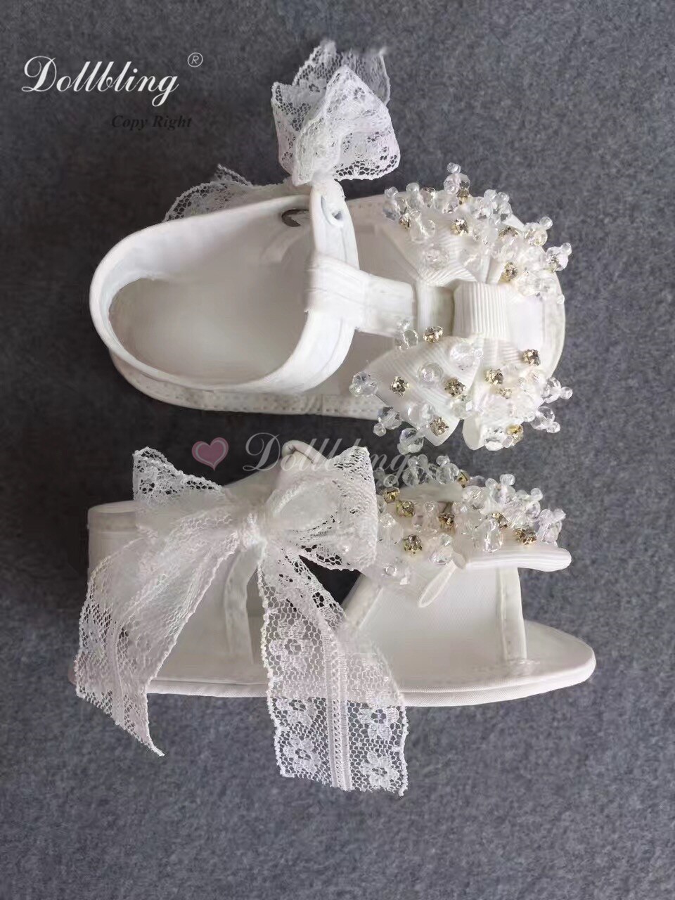 Vitage Palace-zapatos de verano con perlas de encaje para bebés, calzado de costura para bebés, bautizo, Bella, novia, hecho a mano, con volantes