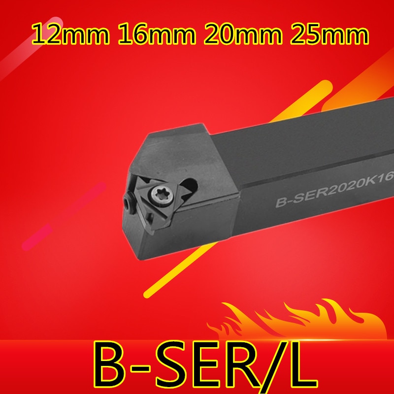 B-SER1212H16 B-SER1616H16 B-SER2020K16 B-SER2525M16 B-SEL1212H16 B-SEL1616H16 B-SEL2020K16 CNC buitendraad draaigereedschap Staaf