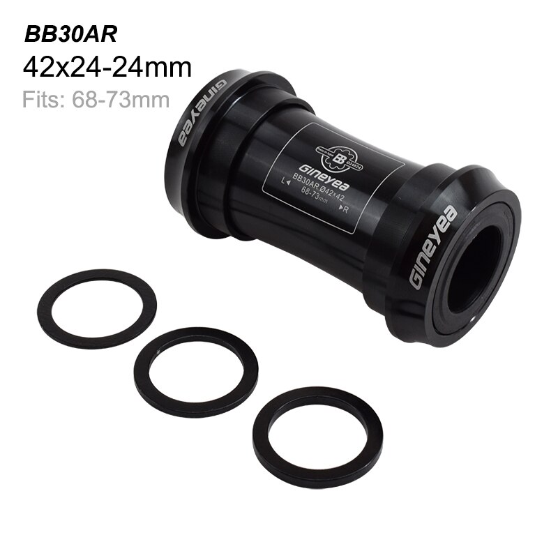 BB30 BB79 Mtb Bike Press Fit Bb Sets 42/46*22/24/30 Mm Steekas Carbon Road mountain Fiets Trapas Voor Shimano Sram: BB30AR 42x24x24