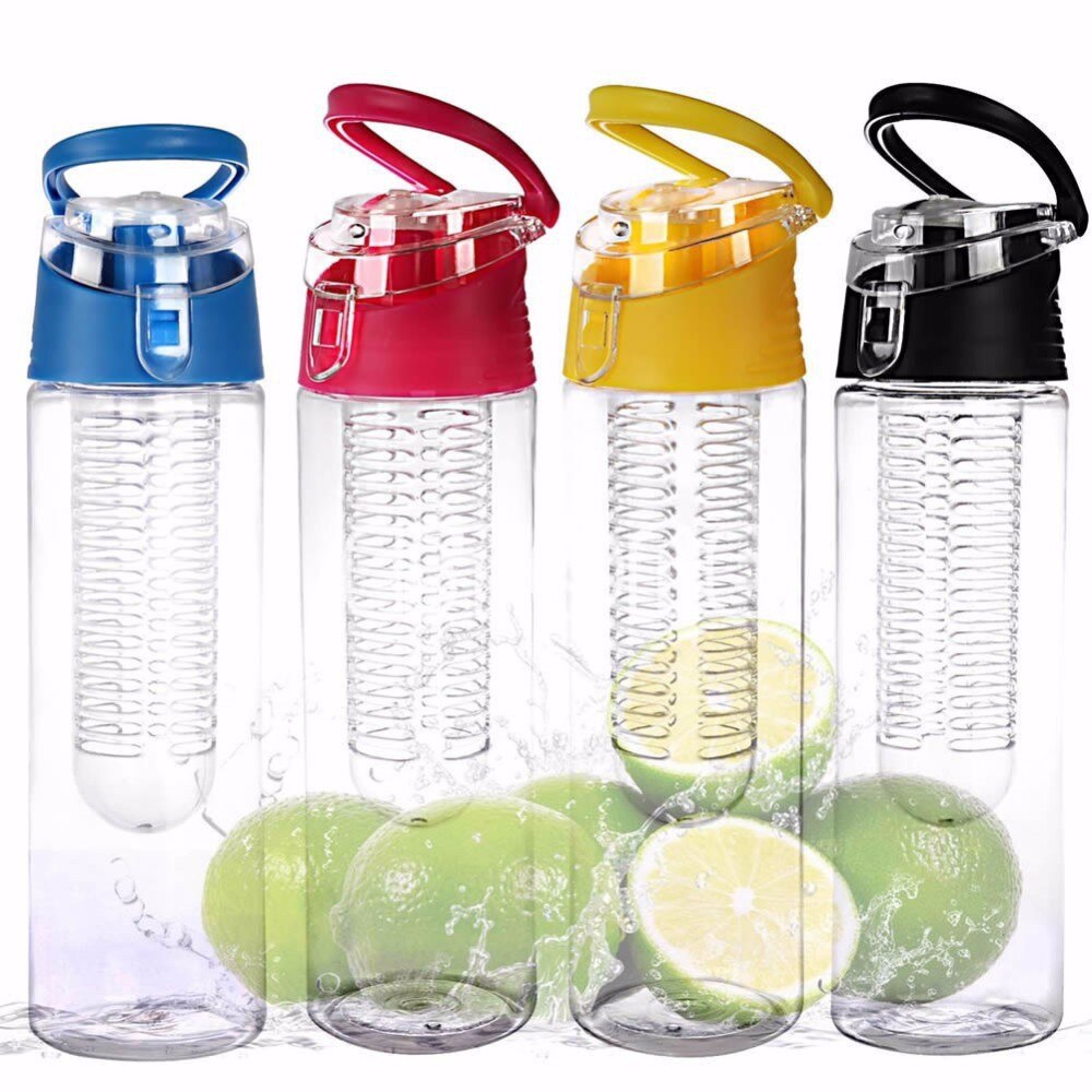 800Ml Draagbare Pulp Cup Buitensporten Fles Flip Citroensap Fles Infusie Fruit Gereedschap Reizen Camping Woonaccessoires