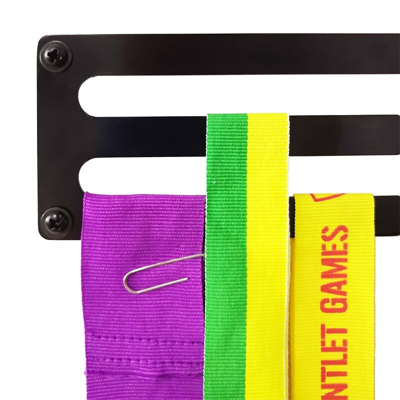 45.7cm Two Rack Sport Display Iron Marathon Medal Hanger