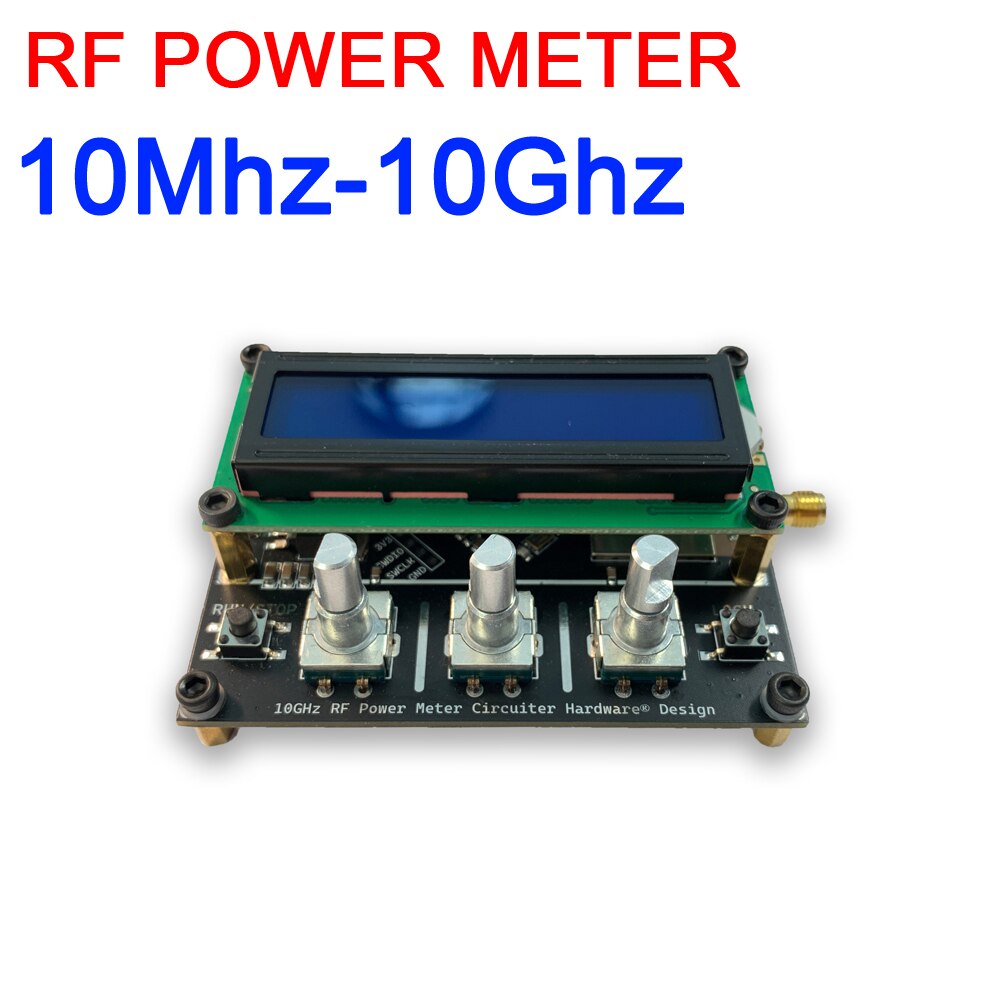 Rf Power Meter 10Mhz-10Ghz Digitale Rf Signaal Meten Meter Rf Power Demping