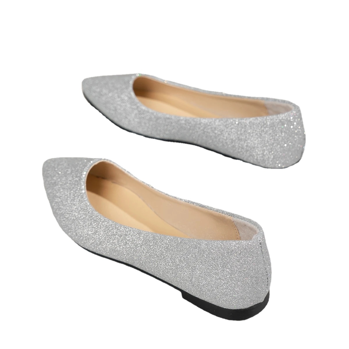 Nuovo arrivo 2024 donne punta a punta belle e moda scarpe estive Ballerina piatta comode scarpe Casual da donna