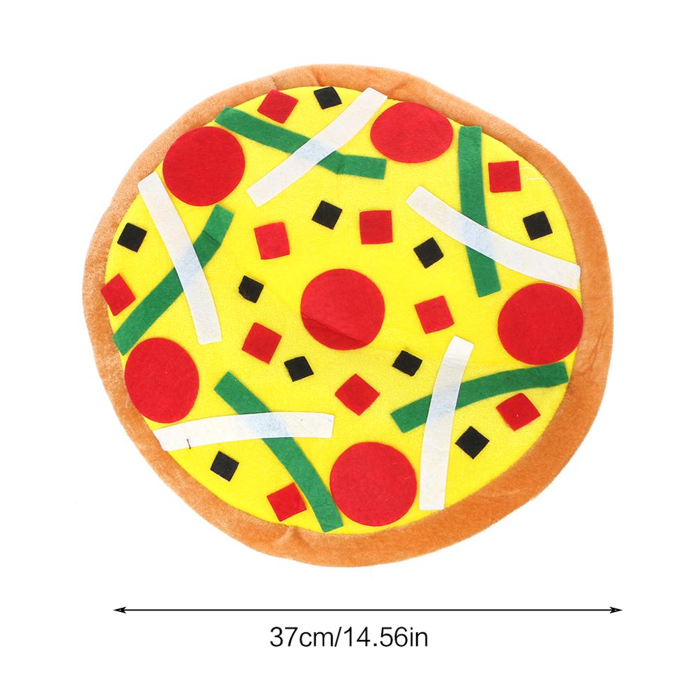 Grappige Pizza Hoed Gekke Hoed Party Kostuums Joke Photo Props Kids Speelgoed