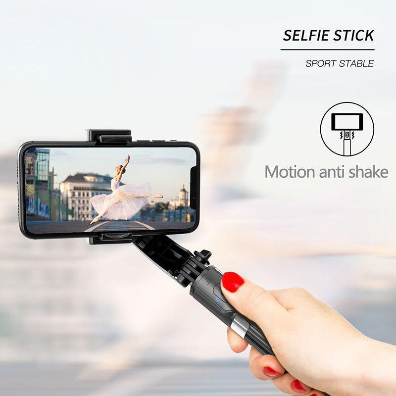 Bluetooth Selfie Stick - 860mm Extended - Wired Stabilizer - Aluminum - for Smartphones