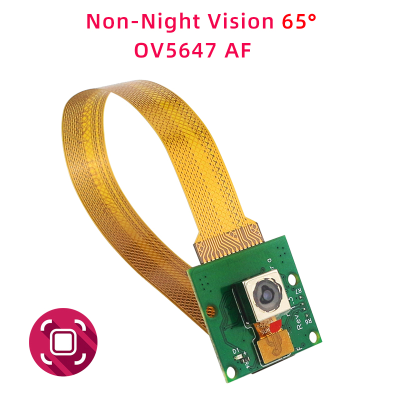 Raspberry Pi 5 Camera 5MP 1080P Optioneel Nachtzicht Groothoek IR-CUT FF AF-camera's voor RPI 5 Pi5 Nul: violet