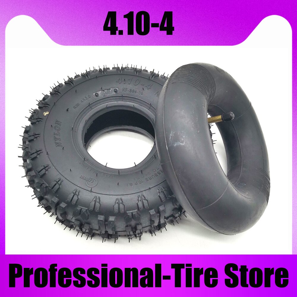Universal 4.10-4 Go Kart 47cc 49cc Chunky ATV Quad off-road 3.50-4 tire 4.10/3.50-4 Tire