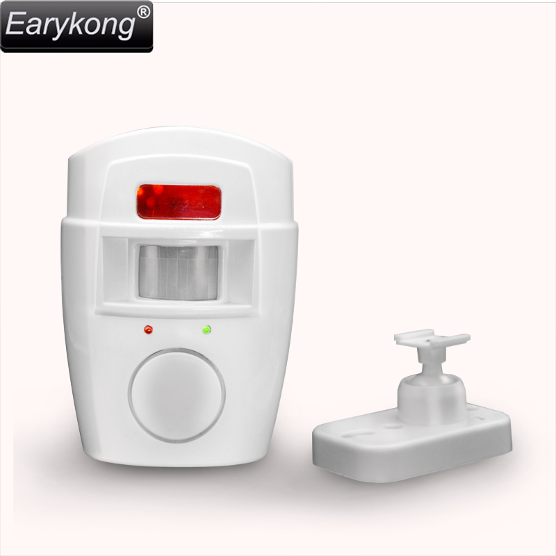 Home Security PIR MP Alert Infrared Sensor Anti-theft Motion Detector Alarm Monitor Wireless Alarm system+2 remote control