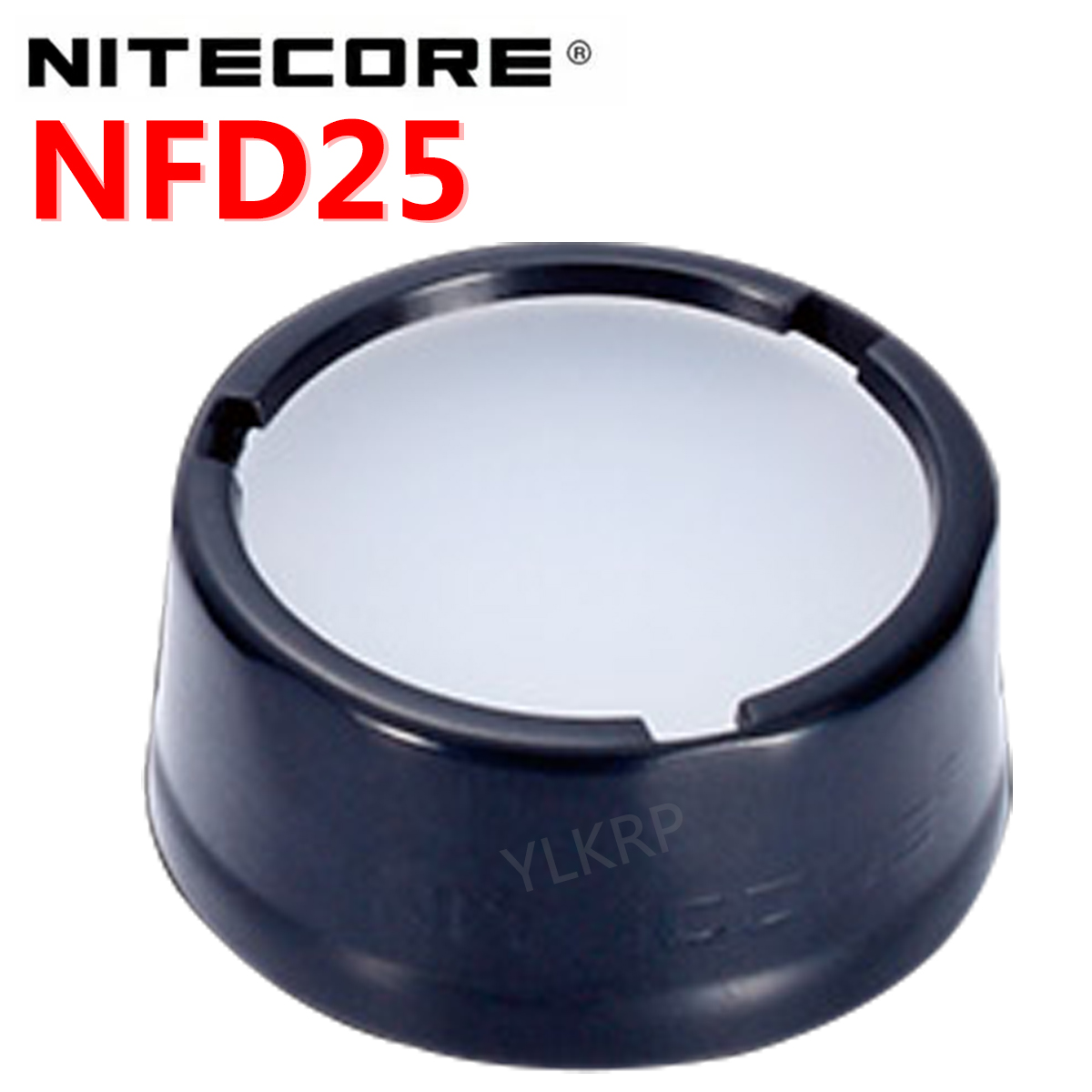 Original NITECORE Filter NFR25 NFG25 NFB25 NFD25 for flashlight with head 25.4mm for Nitecore EA1 EA2 EC1 EC2 MH1A MH2A MH1C: NFD25