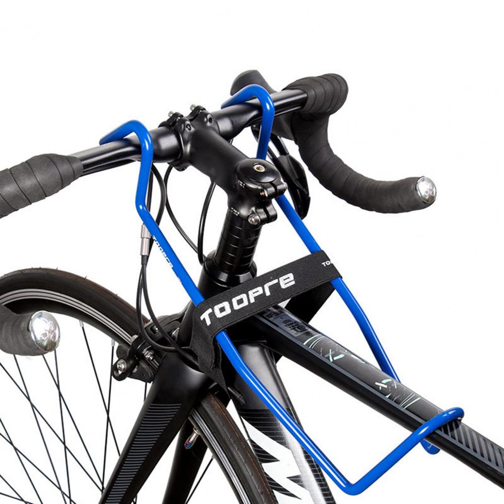 Soporte para manillar de bicicleta, estabilizador de manillar de bicicleta anticorrosión resistente a desgarros de alta resistencia para mantenimiento