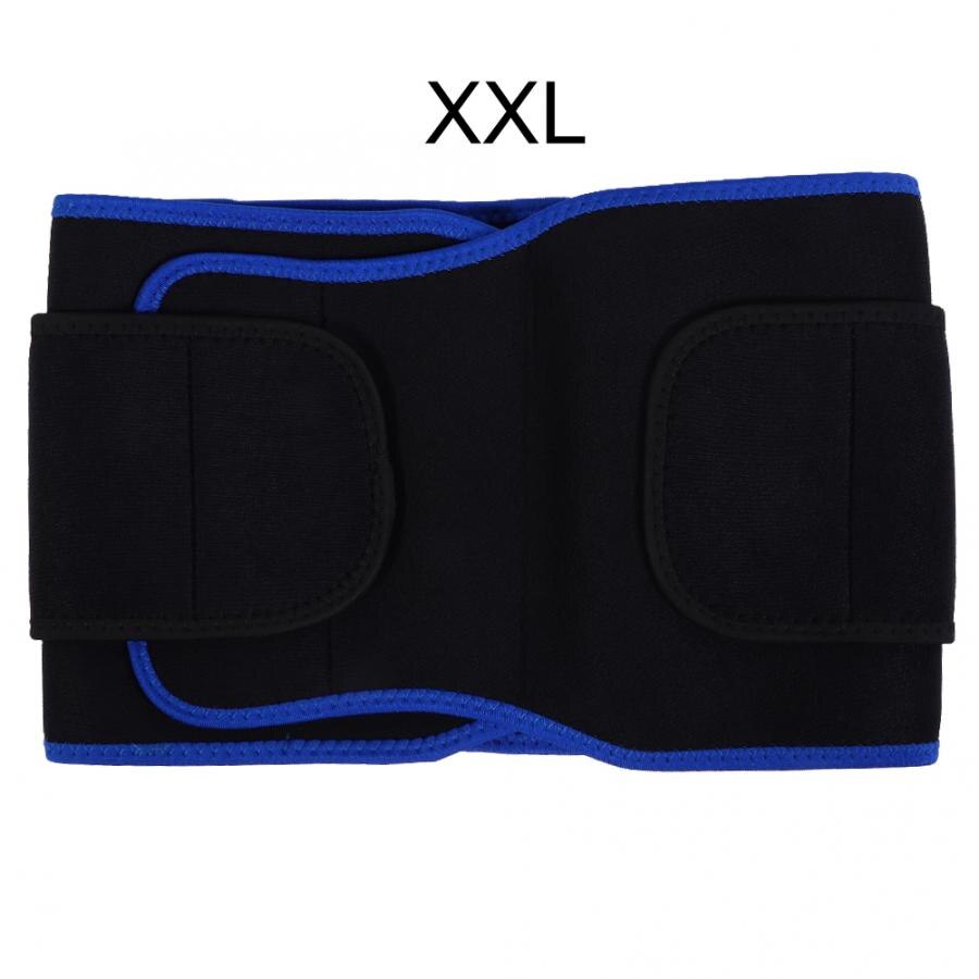Adjustable Fitness Waist Belt Waistband Sports Yoga Fitness Lumbar Waist Abdomen Support Correction Fixing Belt Protector: XXL