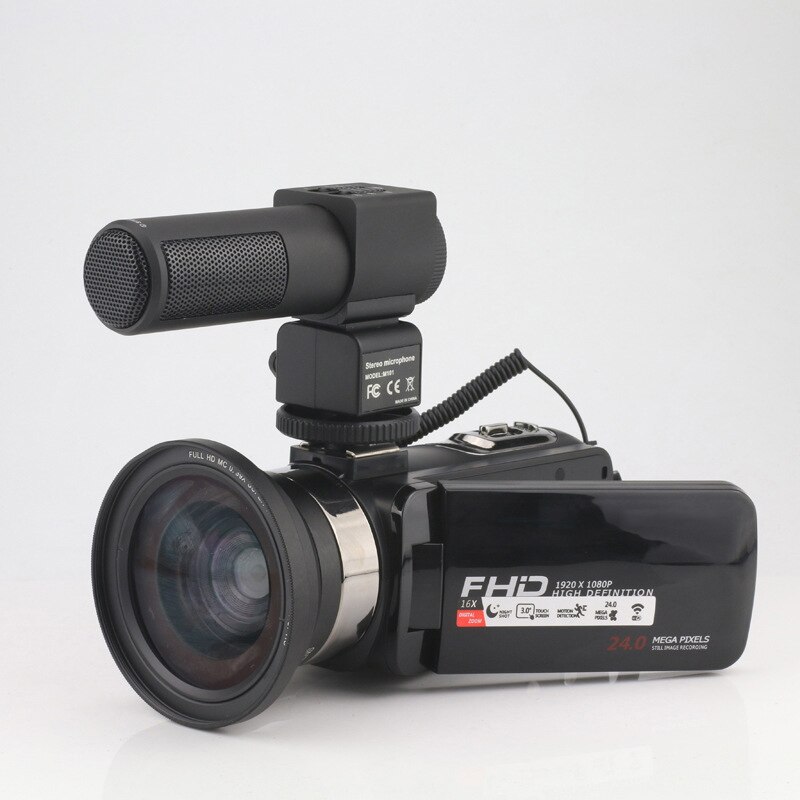 Appareil photo reflex caméra vidéo numérique Microphone externe pour réduire le bruit