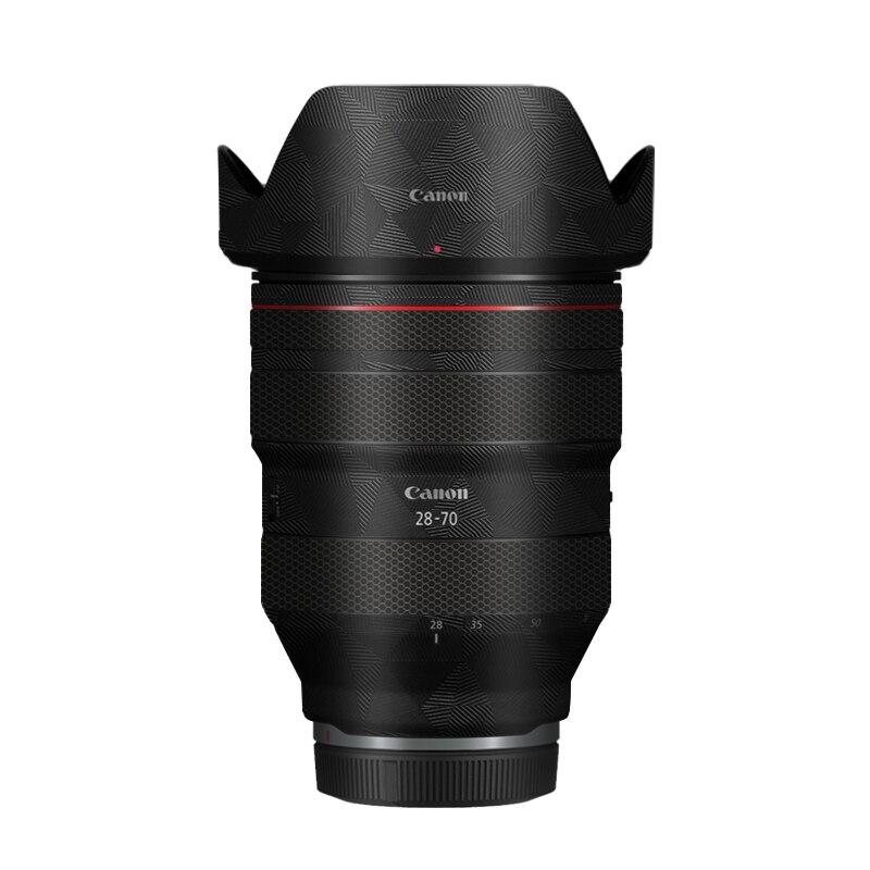 RF28-70F2 Premium Decal Skin for Canon RF28-70mm F2 L USM Lens Protector Anti-scratch Cover Film Wrap Sticker: Nordic Black