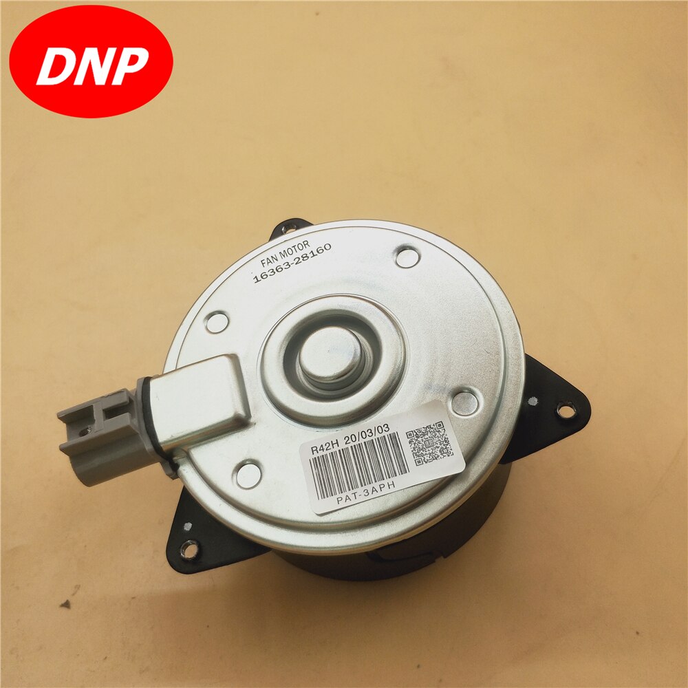 DNP electrical radiator fan motor fit for Toyota Yaris 16363-28160 168000-9130