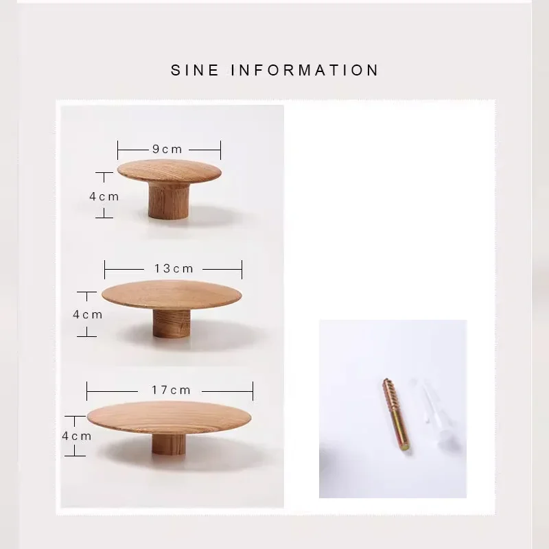 Gancho de madera maciza para colgar ropa con forma de seta, vestíbulo , colgante de pared de salón, gancho circular para ropa, perchas para sombreros