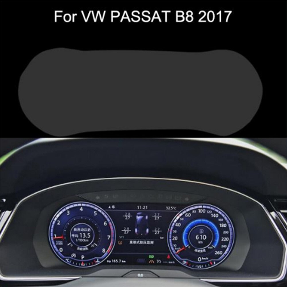 Bil styling dashbord beskyttende film instrumentpanel skjermbeskytter til vw passat  b8 cc sagitar bil klistremerker tilbehør: 1
