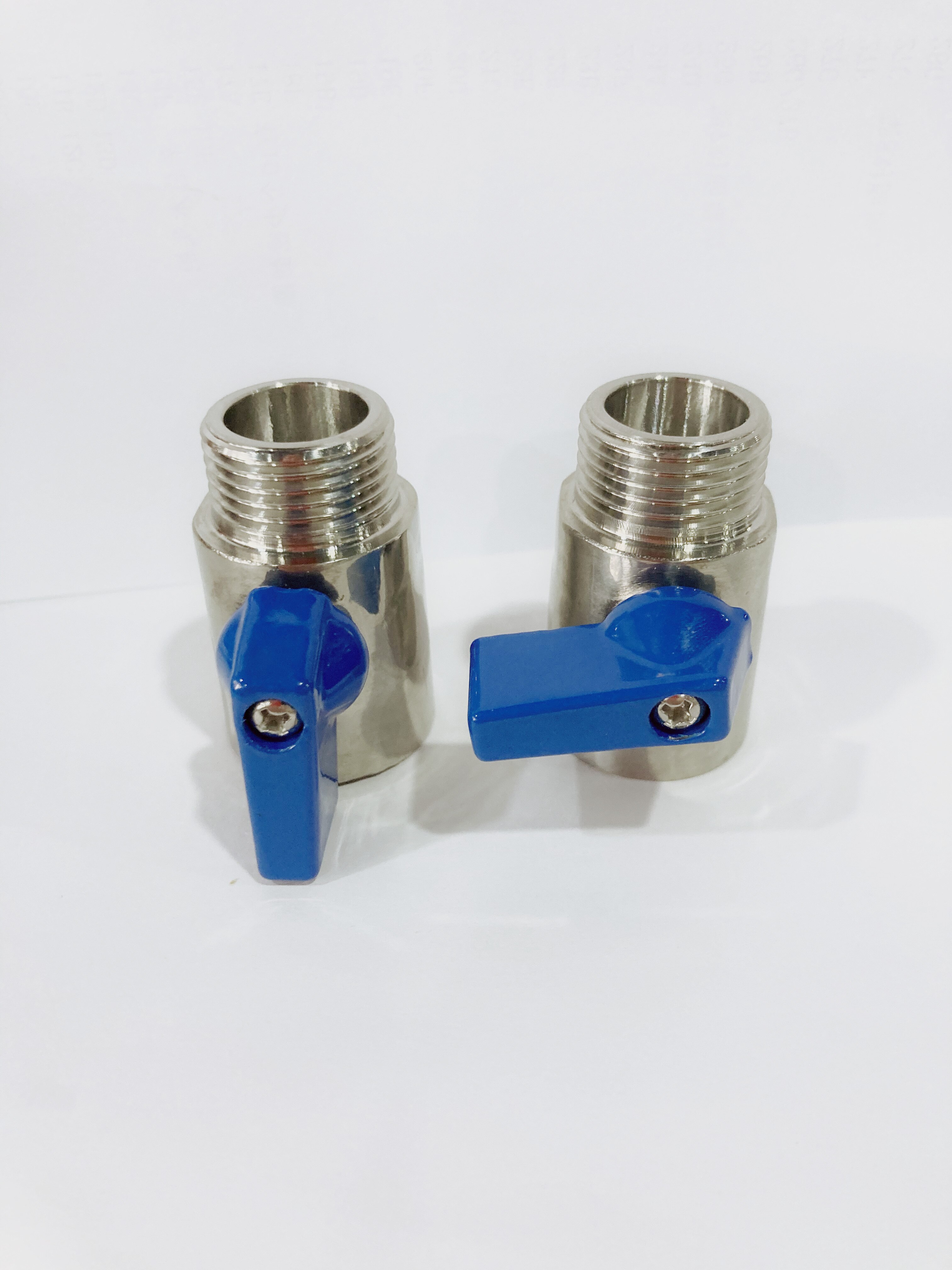 5/8" Stainless Ball Valve (Female x Male) for Beer/Gas Line Shut off Valve for Keg Couplers