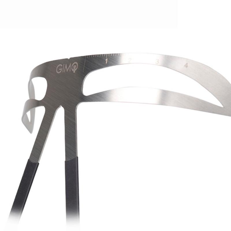 Makeup Eyebrow Tool Eyebrow Tatoo Shaper 3-Point Positioning Balance Ruler Eyebrow Stencil