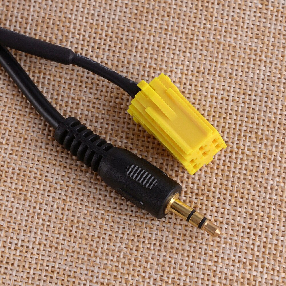 3.5Mm Jack Aux Input Adapter Lead Kabel Fit Voor Fiat Grande Punto Romeo Kabel MP3 Speler Aux