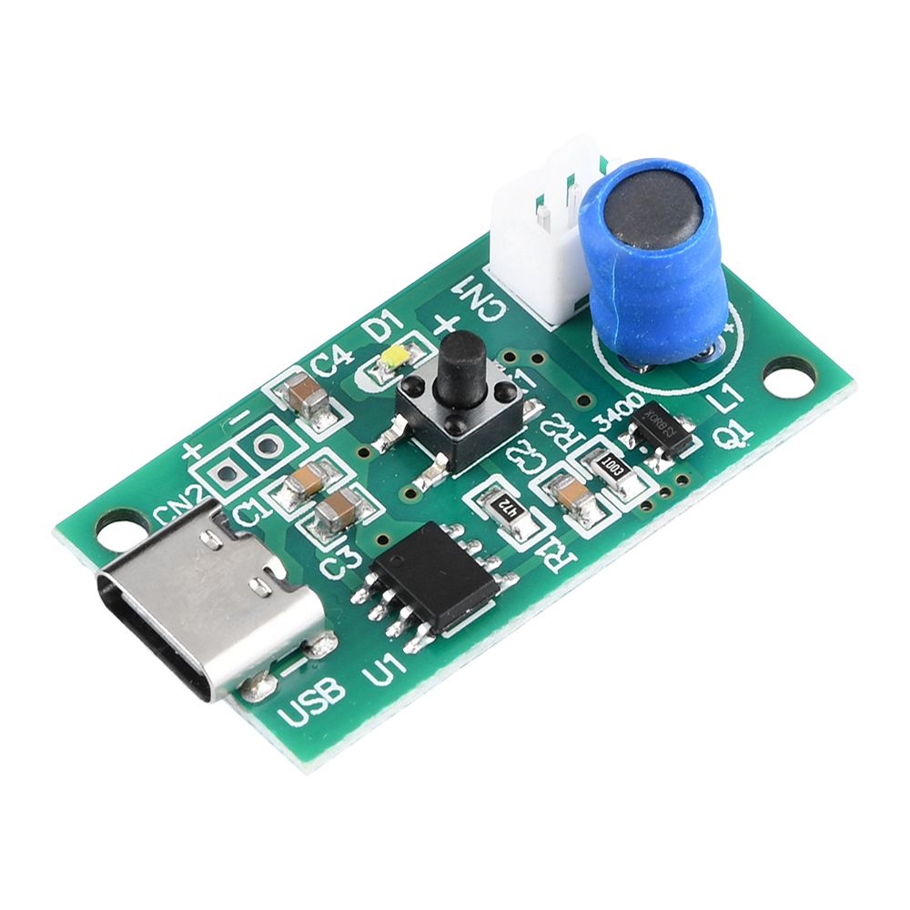 DC5V Ultrasone Spray Luchtbevochtiger Elektronische Verneveling Module Set Universele Bevochtigingsmodule TYPE-C