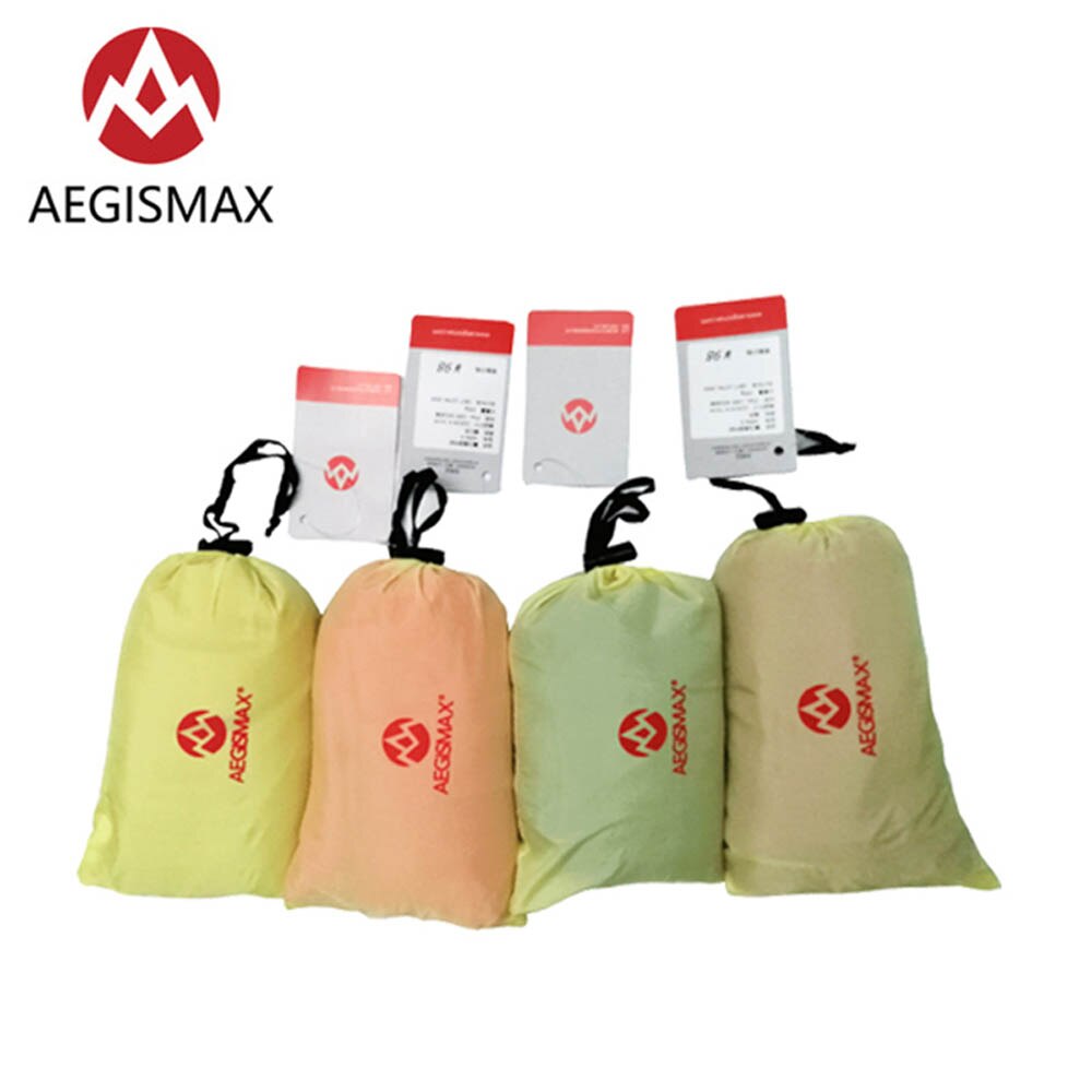 Aegismax udendørs ultralet camping kuvert sovepose liner bærbar sommer vandring rejse motel isolation beskidt liner