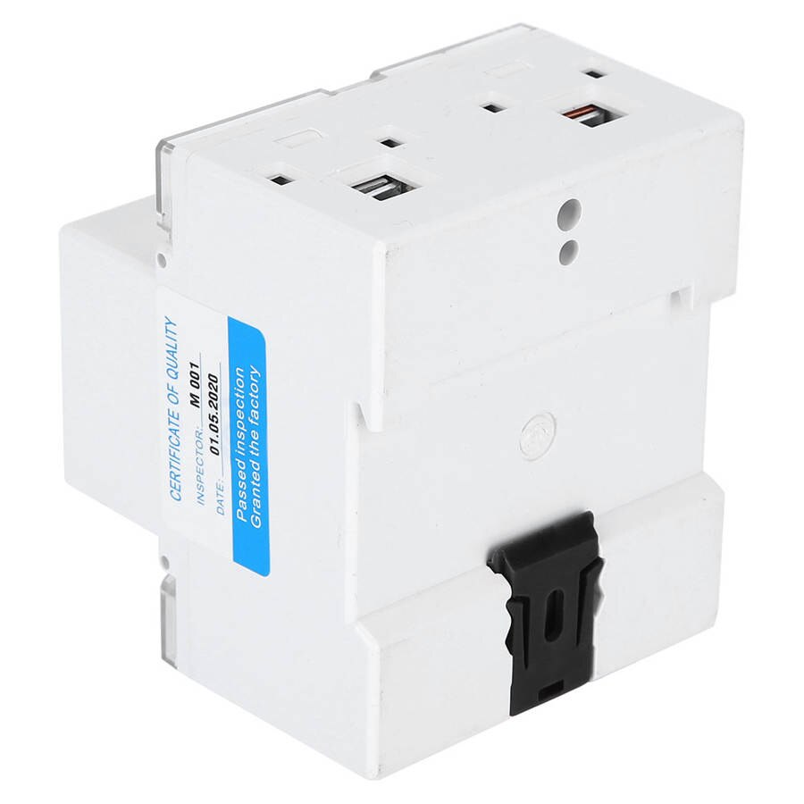 Power meter Single Phase Meter DDS1891 High Accuracy 4P LCD Electricity Rail Energy Meters 50Hz 230V digital wattmeter