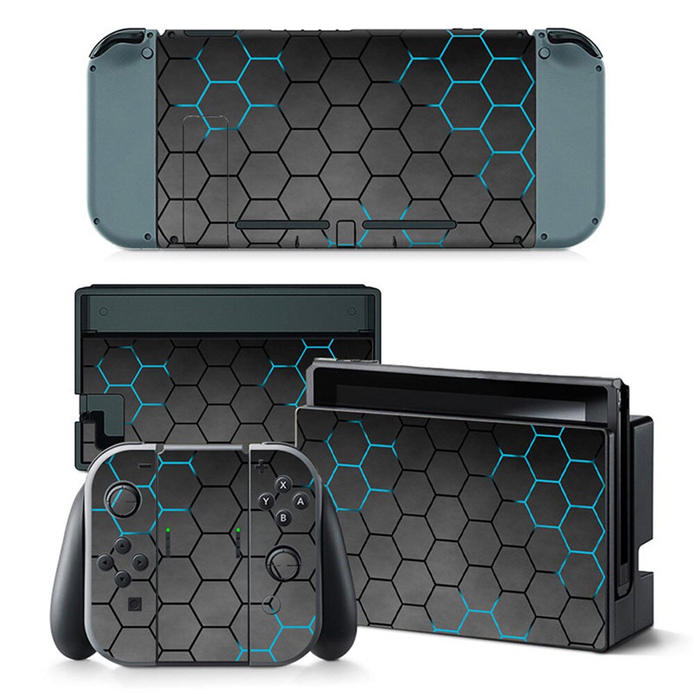 PVC Skins für Nintend Schalter Vinyl Haut Aufkleber Aufkleber Wrap für Nintendo Schalter Konsole Freude-Con Dock Haut: TN-switch-0145