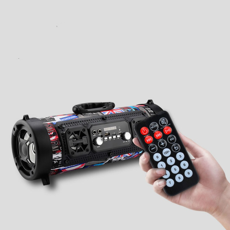 Hifi 15W Grote Power Draadloze Bluetooth Speaker shock bass tv soundbar Draagbare subwoofer sound box Hip hop boombox voor PC telefoon
