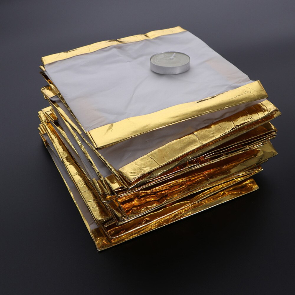 20pcs Unsinkable Floating Water Square Lantern Paper Wishing Lanterns Floating Candle Chinese Water Lamp Party Wedding Decor