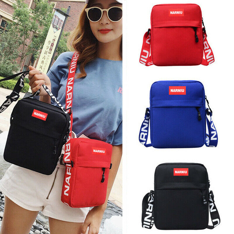 1PC Casual Men's Women Shoulder Bag Messenger Crossbody Sport Travel Hiking Satchel