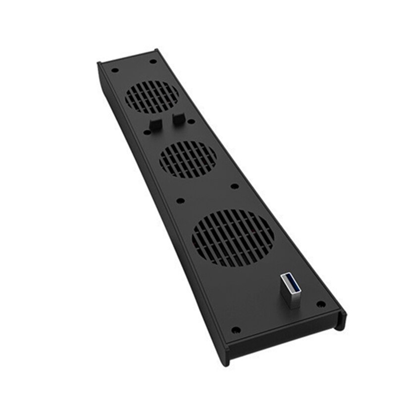 For PS5 Cooling Fan For PS5 Game Controller Accessories Game Console Cooling Fan Host Cooling Fan Game Bracket Fast Cooling: black