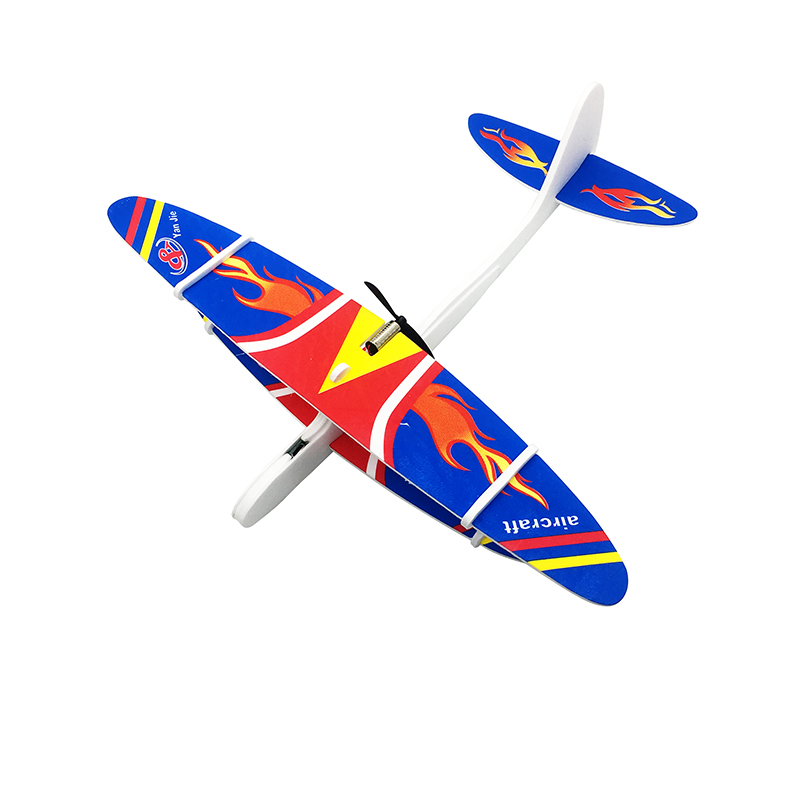 Hand Gooi DIY Flying USB Elektrische Power Motor Glider Planes Schuim Vliegtuig Party Bag Vulstoffen Kids Kinderen Model Speelgoed game