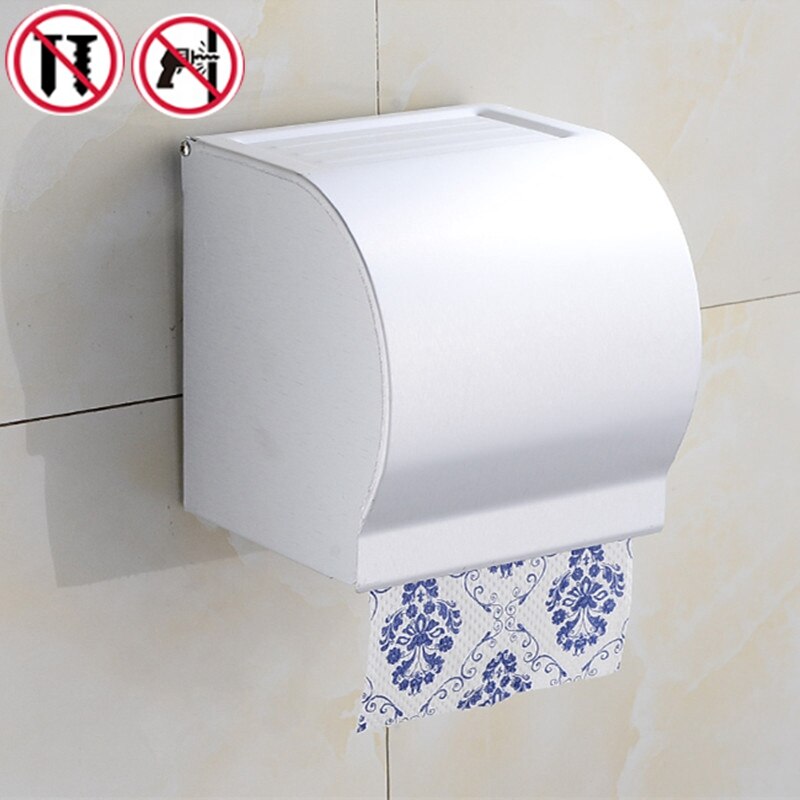 Bathroom tissue box free punching toilet paper towel holder toilet paper tray paper box paper tube box toilet paper rack