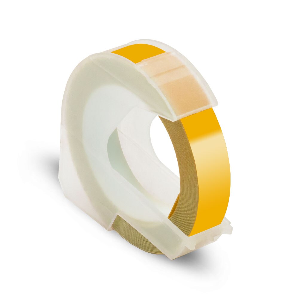 Labelwell 9MM dla Dymo 3D plastikowa taśma tłocząca kompatybilna z Dymo 1540 1610 tłoczenie drukarka do etykiet 3D etykieta pcv dla Motex E101