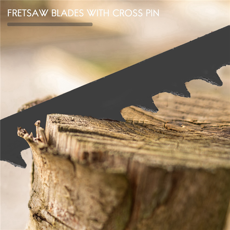 A02f-192 st rullsågblad 127mm strängsågblad i kolstål med tvärstift 10/15/18/24 tänder standard finsågblad