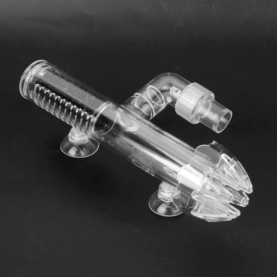 Akvarie akvarium olie film skimmer akryl gennemsigtig effektiv olie film skimmer remover akvarium værktøj tilbehør
