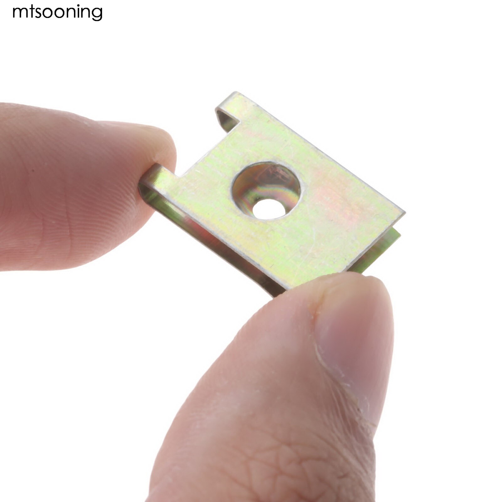 Clips de fixation de voiture, 20 pièces, Base à vis Type U 3mm, Clips de fixation de montage, pare-choc de moteur Automobile