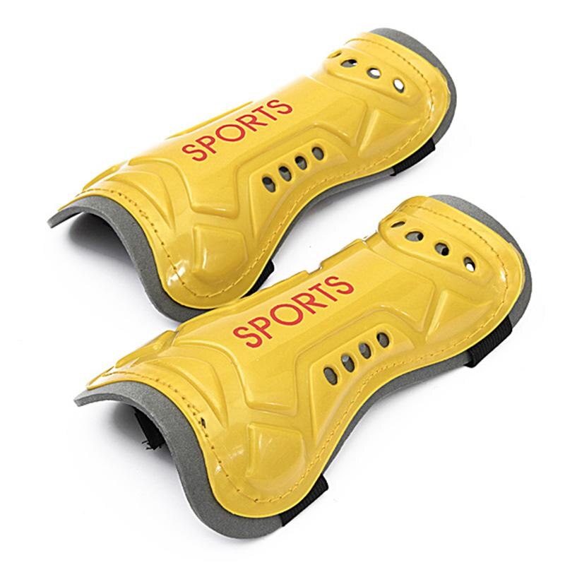 1 Pair Soccer Shin Guards Pads For Adult Or Kids Football Shin Pads Leg Sleeves Soccer Shin Guard Adult Knee Support Pads: YELLOW