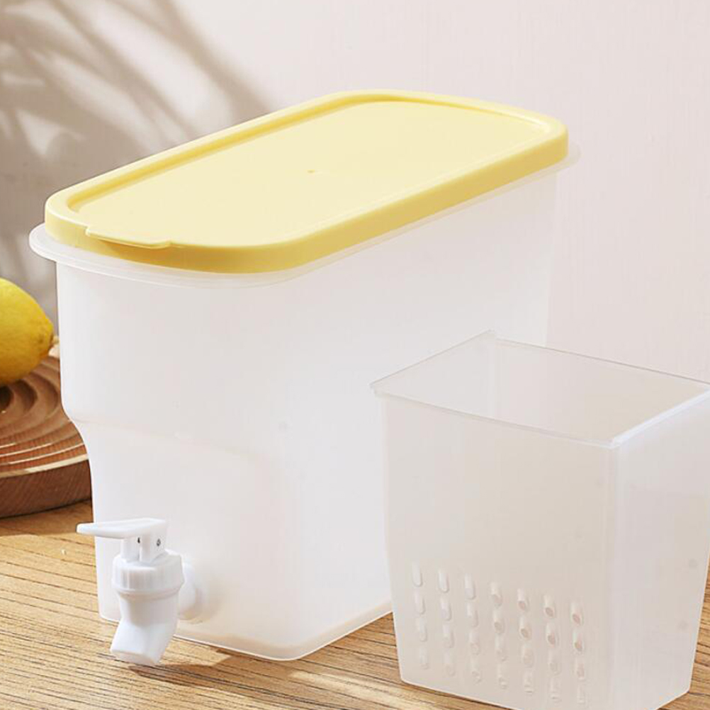 1Pc Praktische Water Doos Citroen Water Opslag Fles Home Water Doos Met