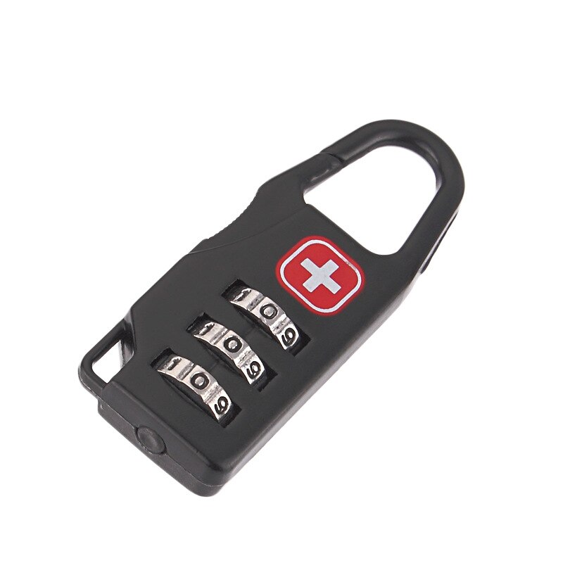 Travel Accessories Luggage Lock Portable Alloy Mini Padlock Zipper Backpack Safe Anti-theft Combination Code Number Lock: Default Title