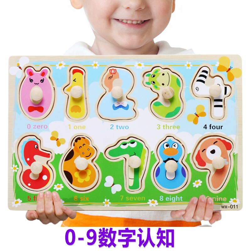 Puzzle Spielzeug Pädagogisches Spielzeug Kinder Spielzeug Baby Spielzeug Für Kinder Holz Puzzle Cartoon Holz Montessori Erkenntnis Kinder Spielzeug: ZMP096-01