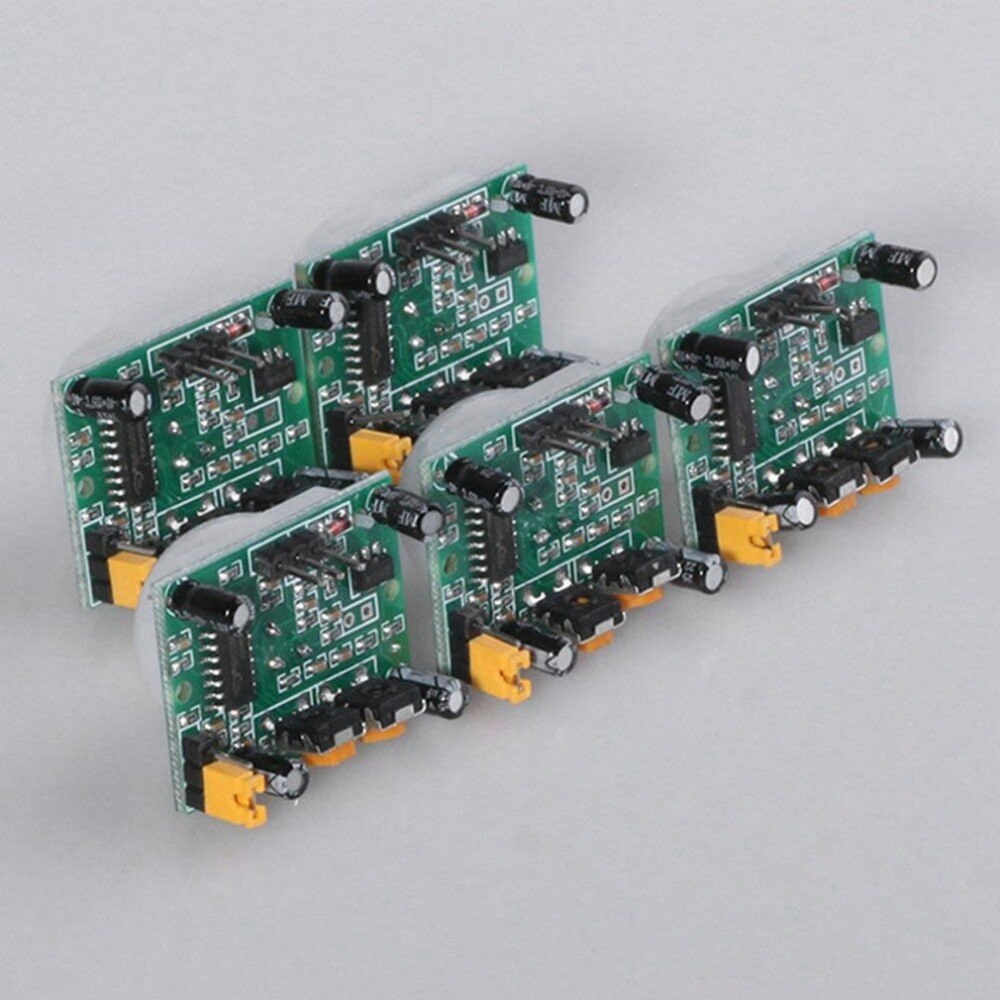 HC-SR501 ajuster pyroélectrique IR PIR infrarouge réfléchissant mouvement corps capteur panneau de détection humaine pour Arduino bricolage