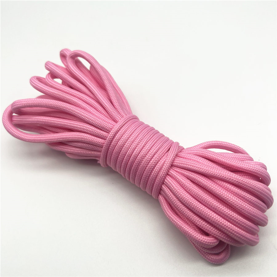 1 pièces 5yards 6mm Paracord Parachute cordon lanière tente corde Guyline Mil Spec Type pour randonnée Camping: Zinc antique