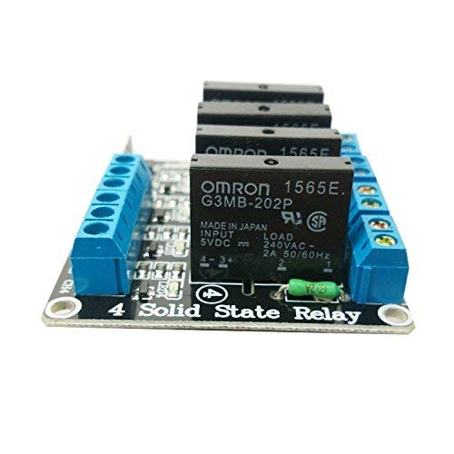 5V 4-Kanal Solid State Relais Board für Arduino Uno Duemilanove MEGA2560 MEGA1280 ARM DSP PIC *