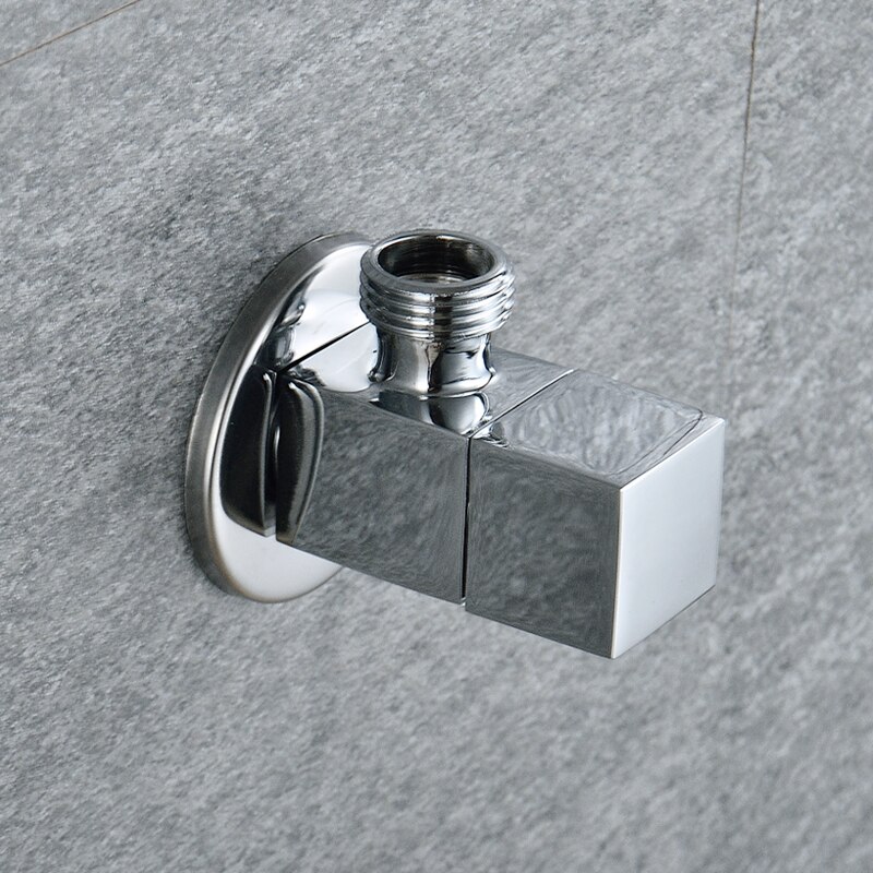 Universal Square Valve and Cold Water Angle Valve Bathroom Accessories Water Filling Valves for Sinks