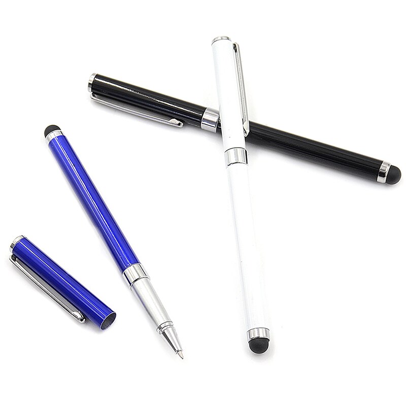 2in1 Multifunktions Touchscreen Kapazitiven Stift Kuli Für Smartphone Tablette