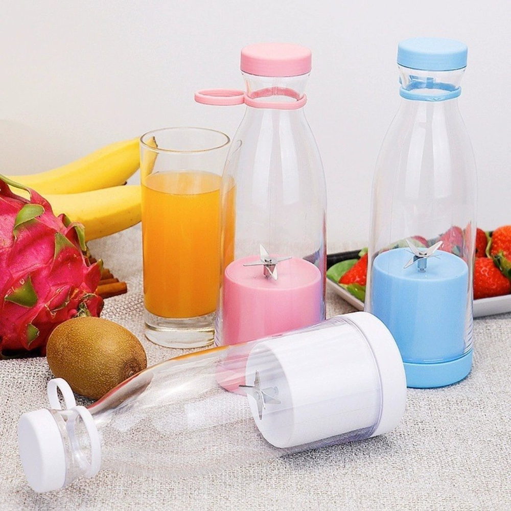 Liquidificador portátil de suco fresco, copo espremedor recarregável usb, 6 lâminas, copo espremedor elétrico multifuncional, frutas, leite, liquidificador de mistura