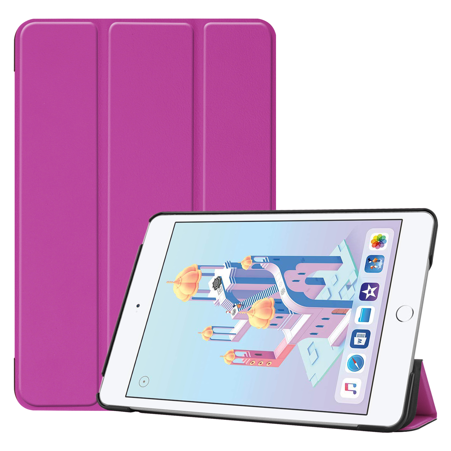 Deksel til ipad mini 7 ,  a17 pu-lærdeksel, stativ til nettbrett, bunndeksel til ipad mini 6, deksel til ipad mini 7 , 8.3- tommers: Elleve / Gradasjonsfarge