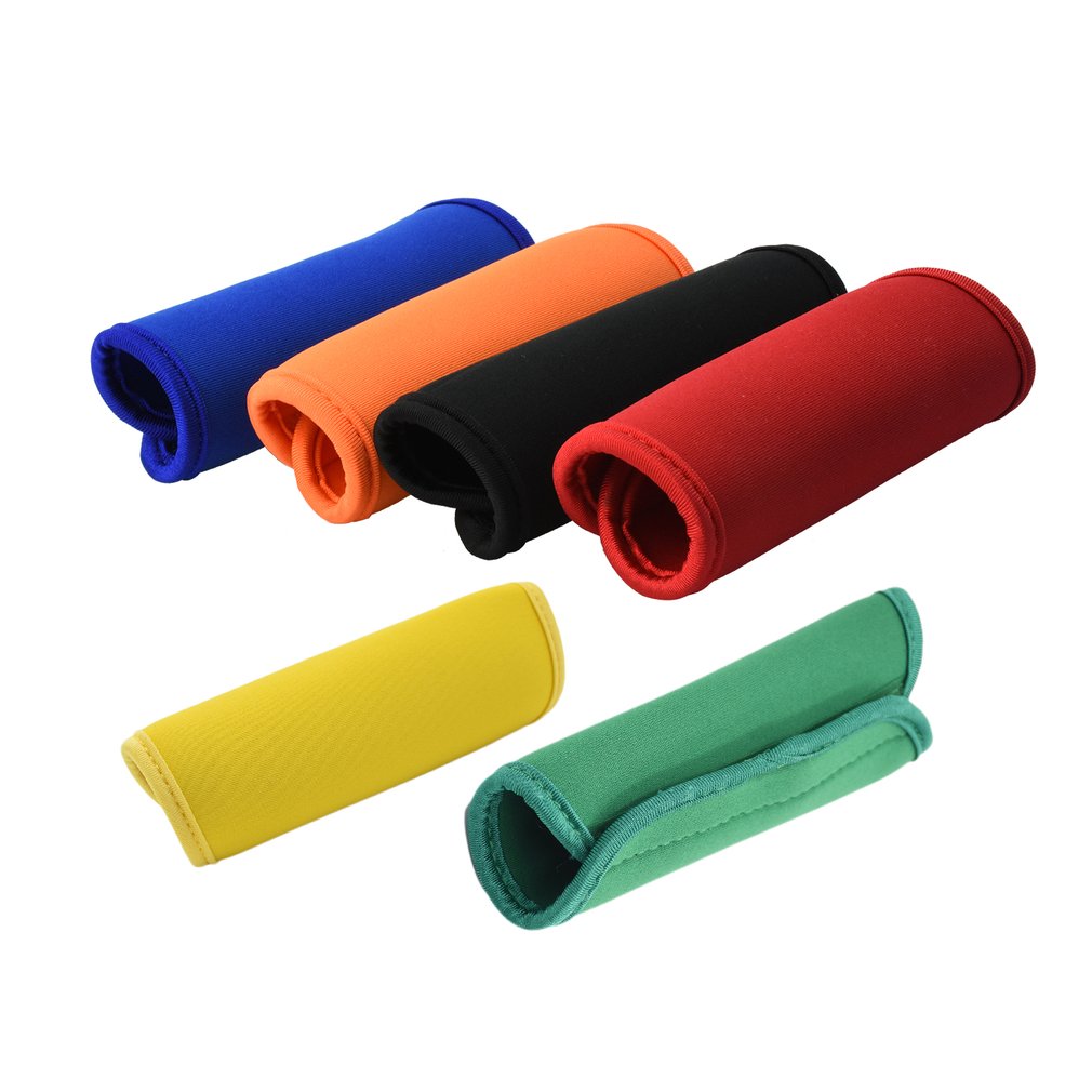 Comfortable Neoprene Luggage Handle Wrap Grip Soft Identifier Stroller Grip Protective Cover for Travel Bag